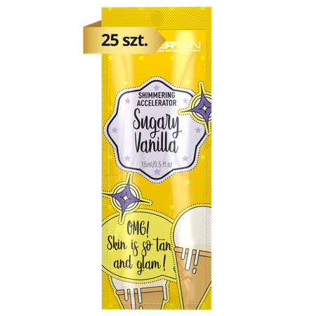 SuperTan Sugary Vanilla 20x15ml + 5 szt gratis