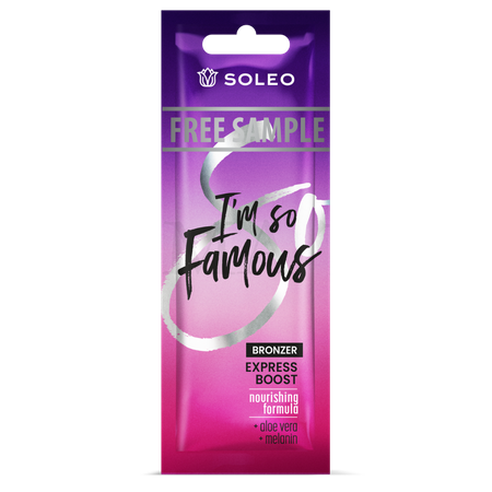 Soleo I'm so Famous Bronzer 5ml sample