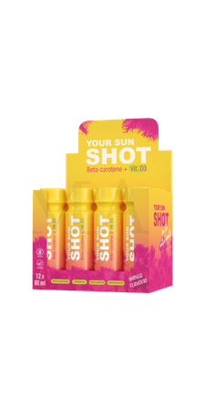 Your Sun Shot Mango z Wit. D3 12x80ml