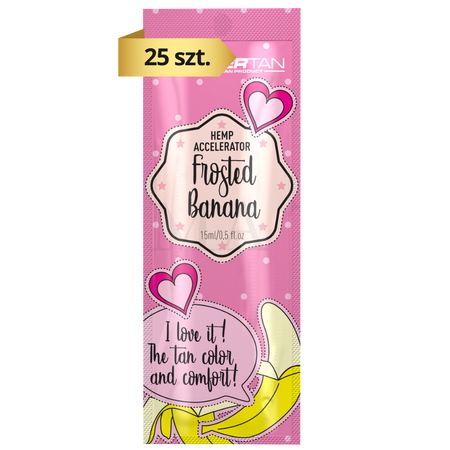 SuperTan Frosted Banana Przyspieszacz 20x15ml + 5szt. GRATIS saszetka